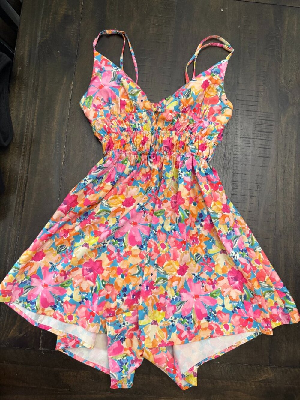 White Fox Women's Floral dress/romper - Size X-Small